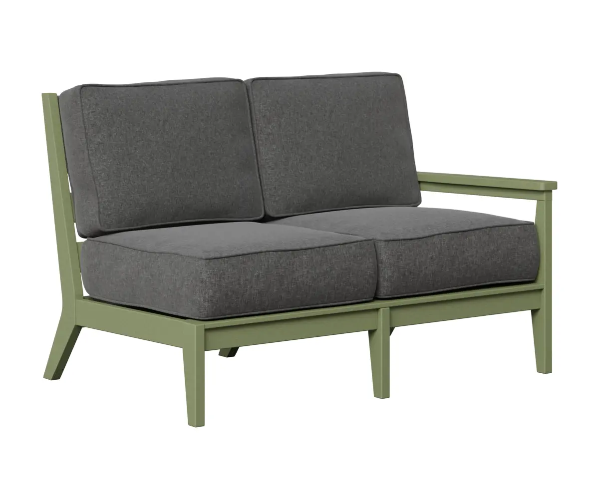 04 Mayhew Left Arm Sectional Loveseat Sage