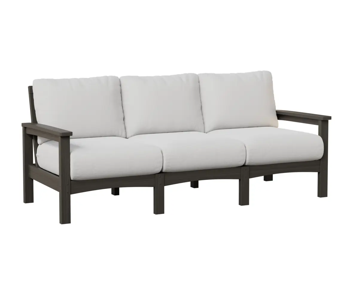 Camden Sofa Coastal Grey White Cushion