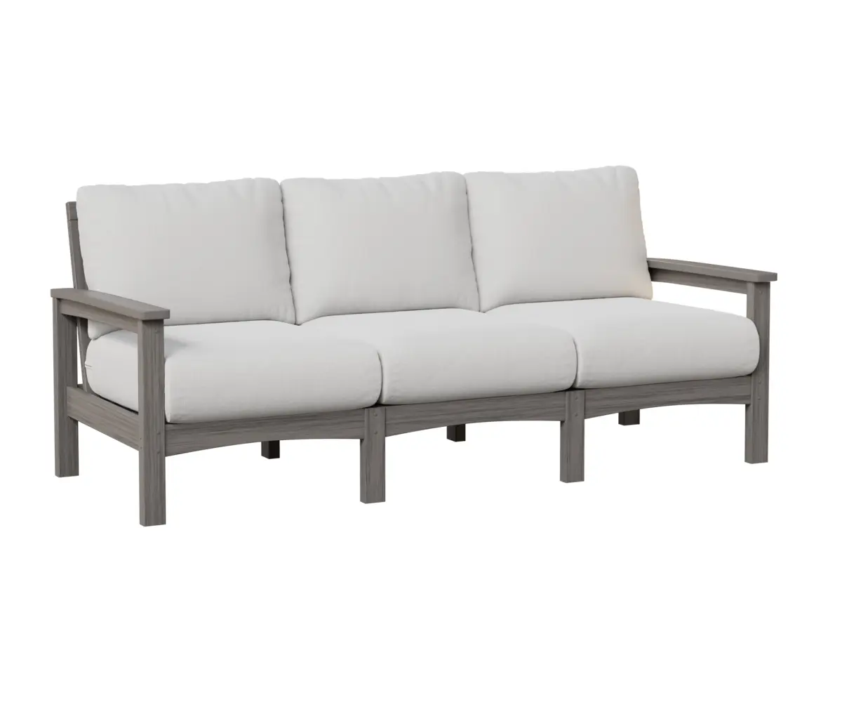 Camden Sofa Driftwood Grey White Cushion