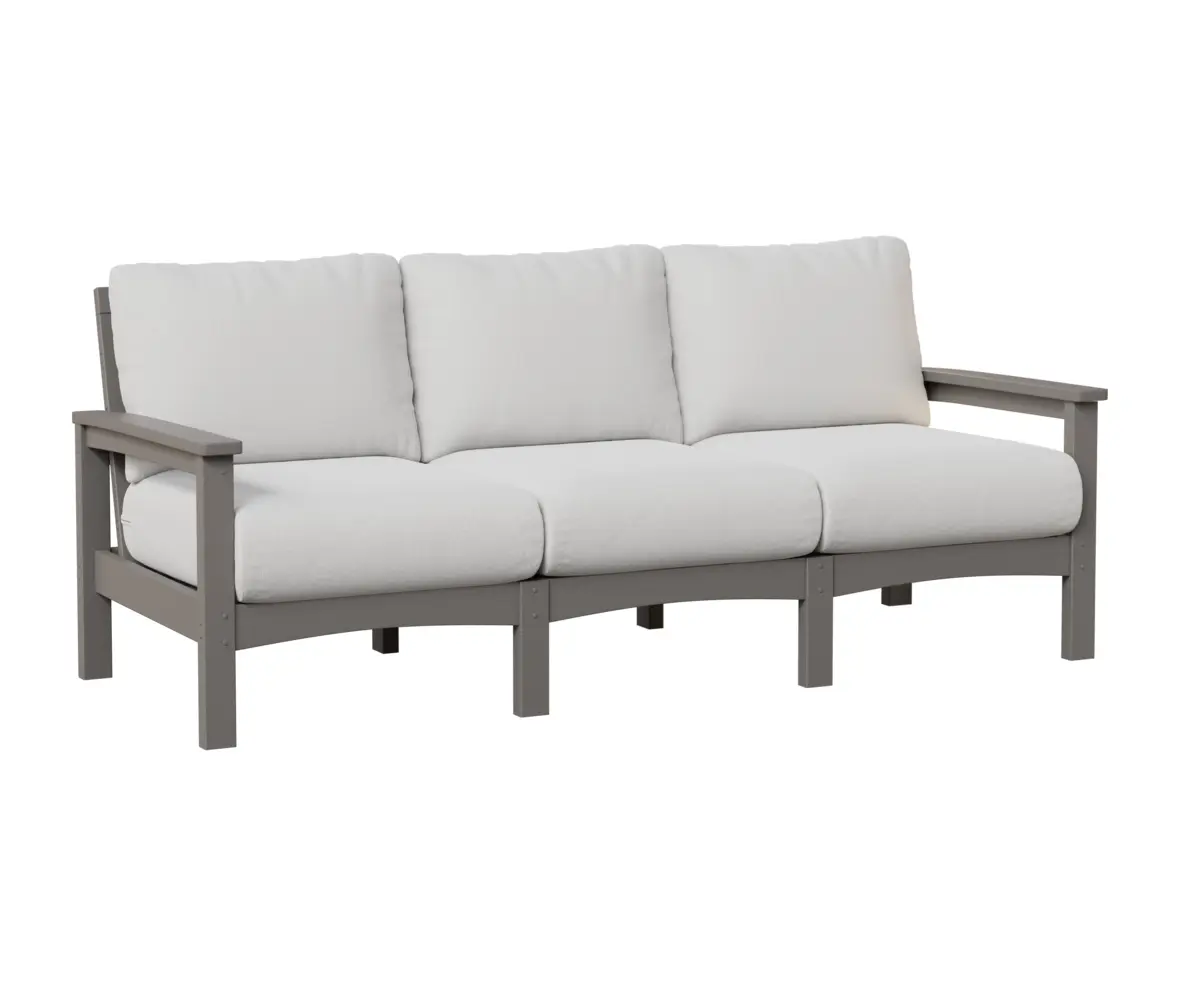 Camden Sofa Light Grey White Cushion
