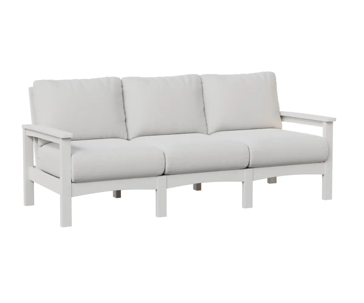 Camden Sofa White White Cushion