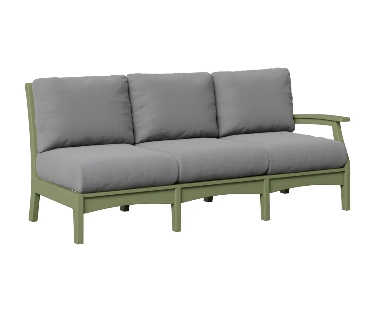Classic Terrace Left Arm Sectional Sofa Sage