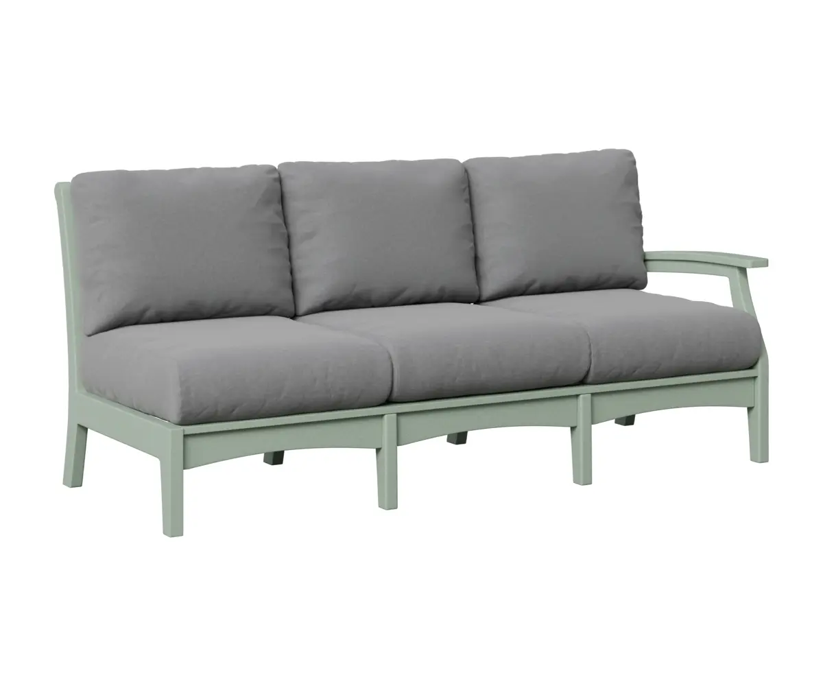 Classic Terrace Left Arm Sectional Sofa Sea Foam