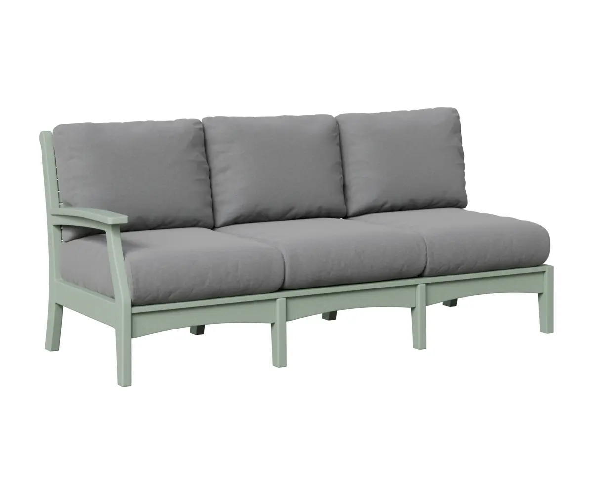 Classic Terrace Right Arm Sectional Sofa Sea Foam