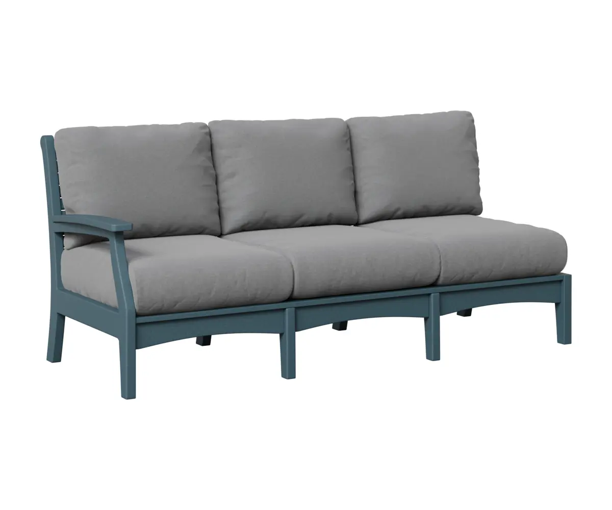 Classic Terrace Right Arm Sectional Sofa Slate
