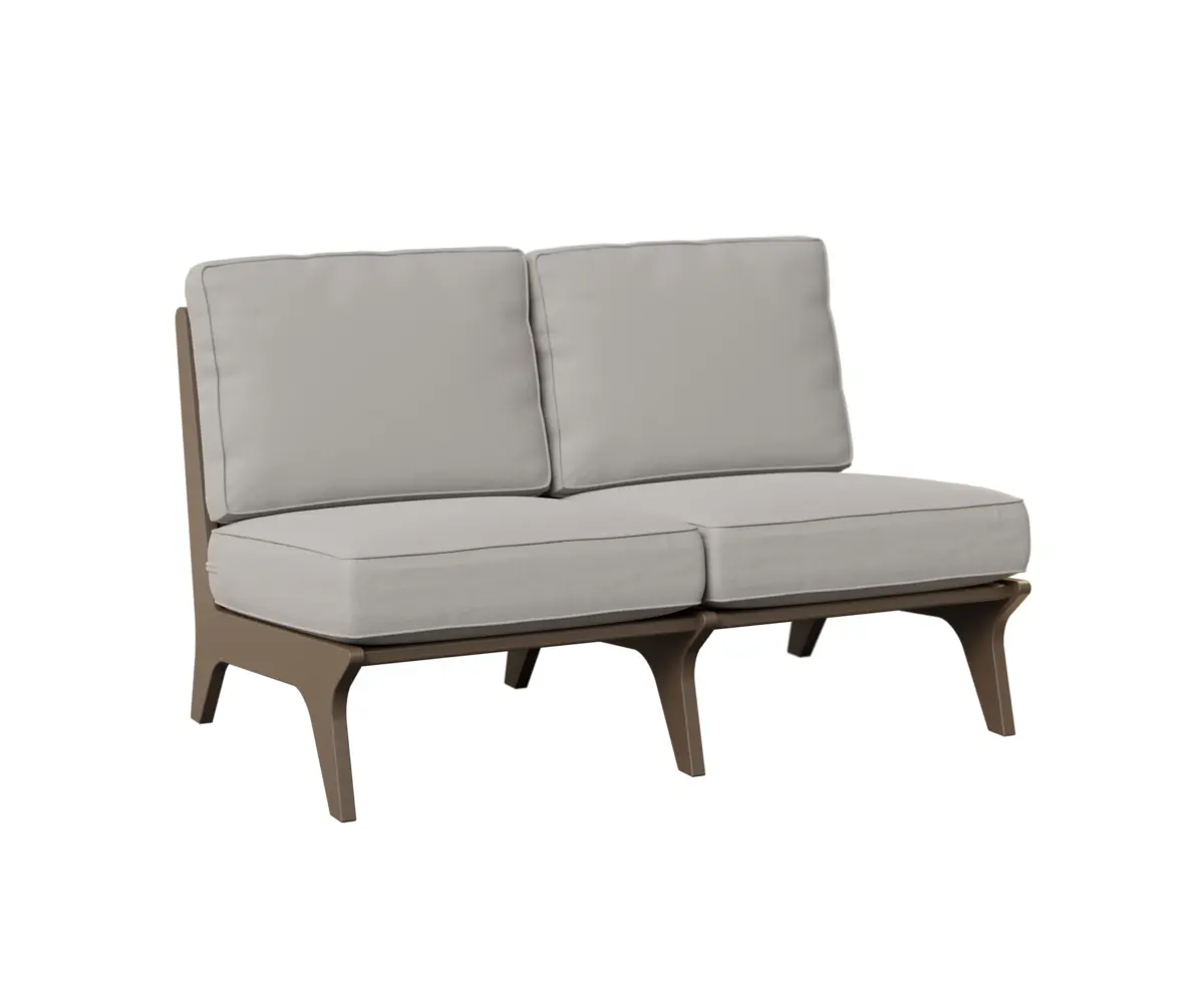 Hartley Loveseat Mgp Clay Cushion Blend Linen